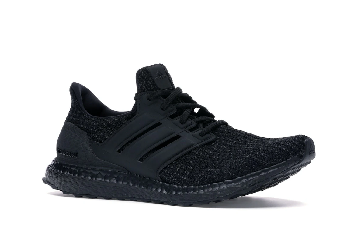 adidas Ultra Boost 4.0 Triple Black Nubuck Cage