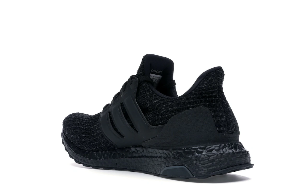 adidas Ultra Boost 4.0 Triple Black Nubuck Cage