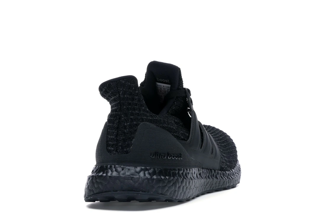 adidas Ultra Boost 4.0 Triple Black Nubuck Cage
