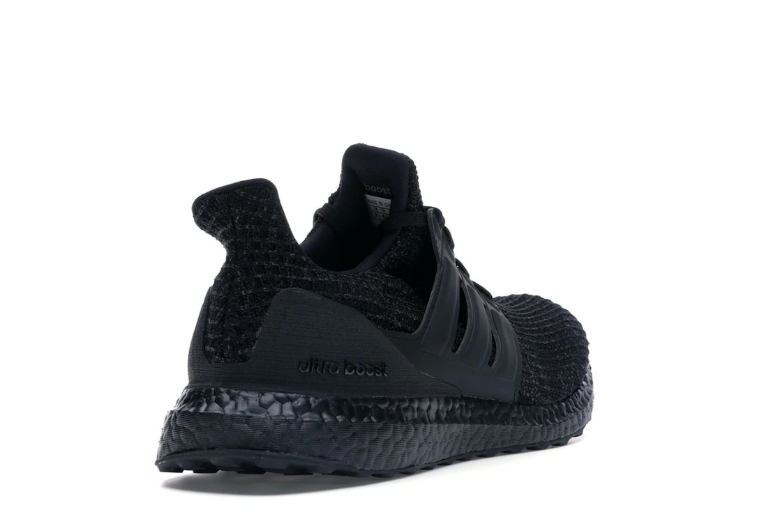 adidas Ultra Boost 4.0 Triple Black Nubuck Cage