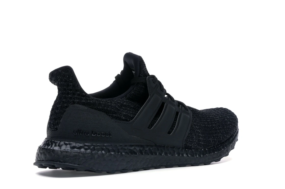 adidas Ultra Boost 4.0 Triple Black Nubuck Cage