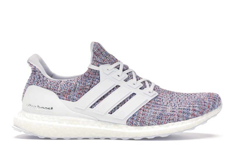 adidas Ultra Boost 4.0 White Multi Color 2 Men s DB3198 US