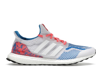 adidas Ultra Boost 5.0 DNA Cloud White Bright Blue Turbo Men's - GZ1539 - US adidas Ultra Boost 5.0 DNA Cloud White Bright Blue Turbo Men's - GZ1539 - US