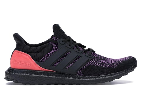 Core Black Active Ultra Boost Black Purple Red Adidas Ultra Boost Core Black Active Purple Shock Red Men's