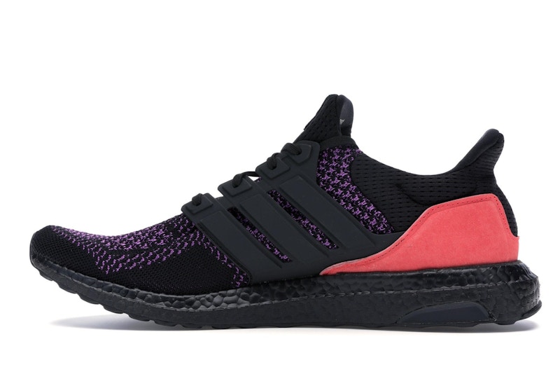 Ultra boost core black active purple shock red Clearance