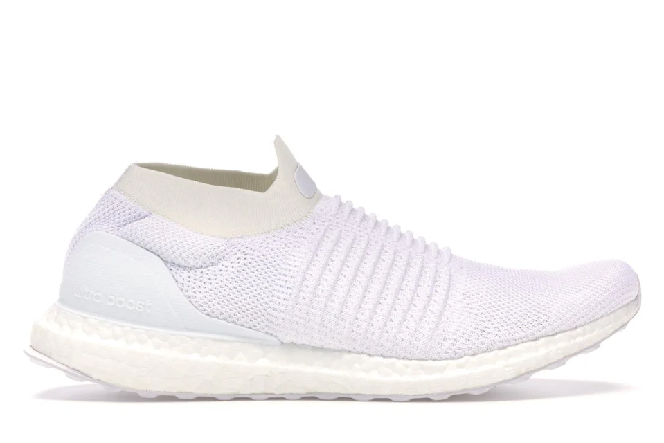 adidas Ultra Boost Laceless Mid Triple White 0
