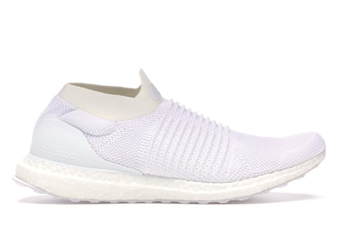 adidas Ultra Boost Laceless Mid Triple White Men's S80768 US