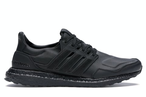 adidas Ultra Boost Leather Black Men's EF0901 US - Main Image
