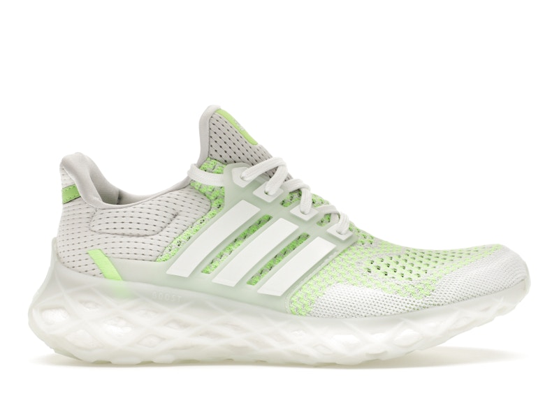 adidas Ultra Boost Web DNA Dash Grey Pulse Lime Men's - GZ1594 - US