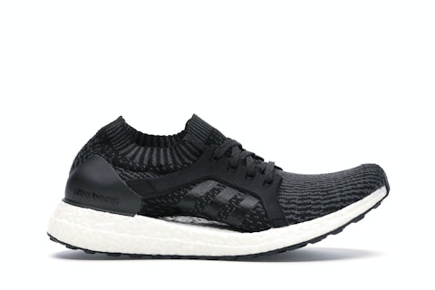 adidas Ultra Boost X Black Dark Grey Heather-Onix (Women's
