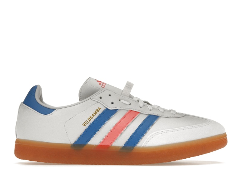 adidas Velosamba Vegan Cloud Blanco Turbo Azul Rush Hombre GW5323 US