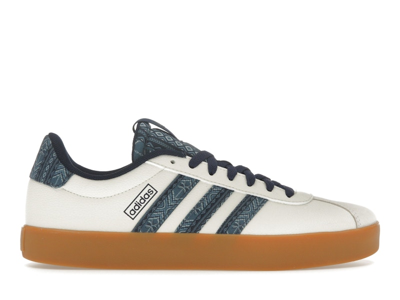 adidas Vl Court 3.0 OFF WHITE Night Indigoblau Gum Damen IH4809 DE