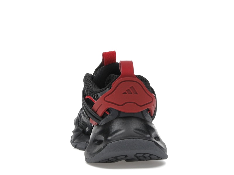 adidas XLG Runner Deluxe Black Gold Metallic Red