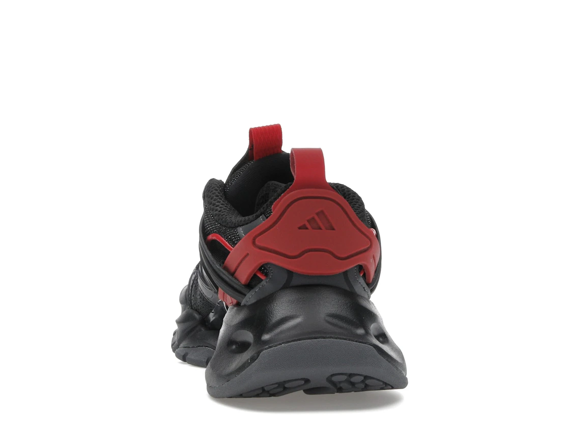 adidas XLG Runner Deluxe Black Gold Metallic Red