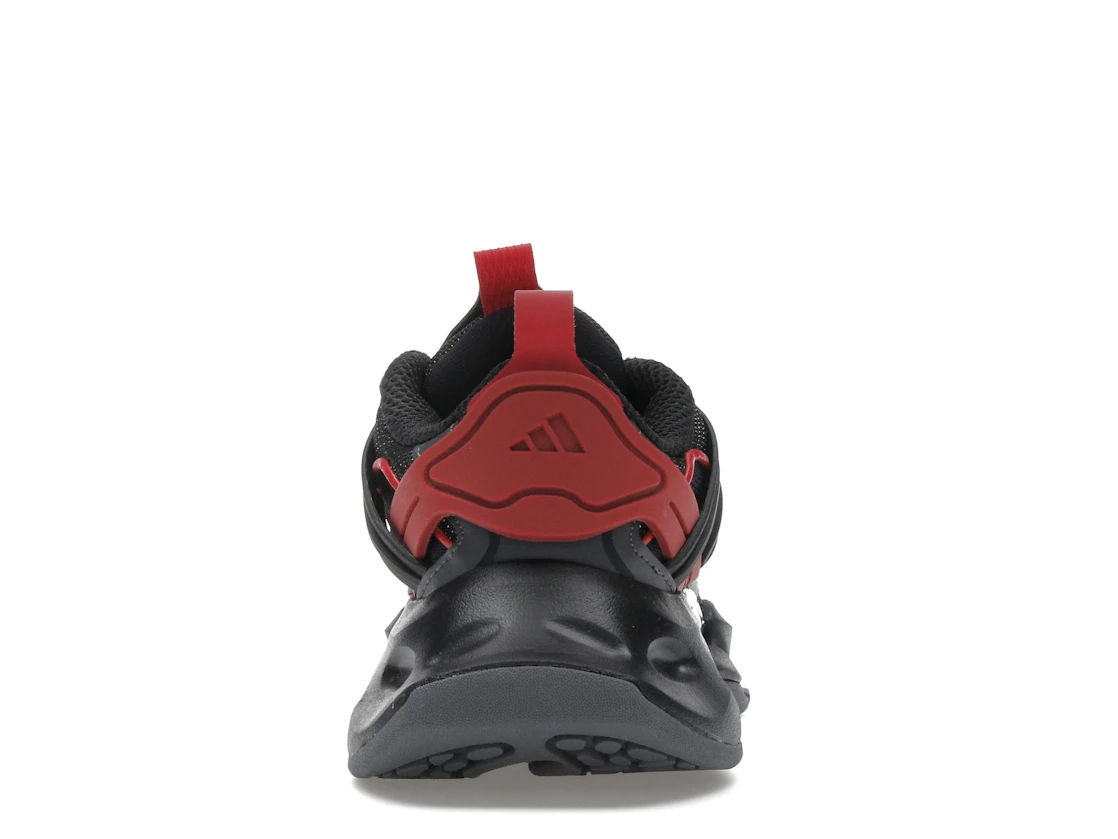 adidas XLG Runner Deluxe Black Gold Metallic Red