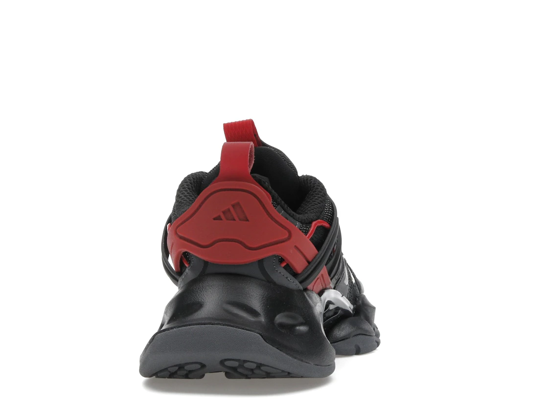 adidas XLG Runner Deluxe Black Gold Metallic Red