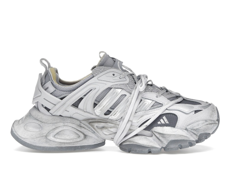 靴 adidas XLG Runner Deluxe Grey 3XL adidas XLG Runner Deluxe Grey Metallic Silver Men's - JR9631 - US