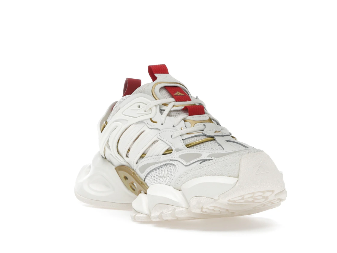 adidas XLG Runner Deluxe Off White Gold Metallic Red