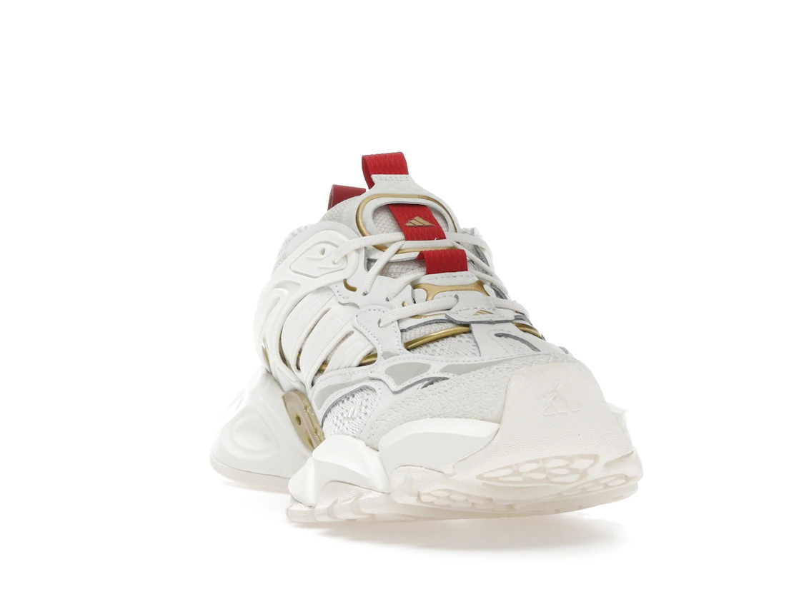 adidas XLG Runner Deluxe Off White Gold Metallic Red