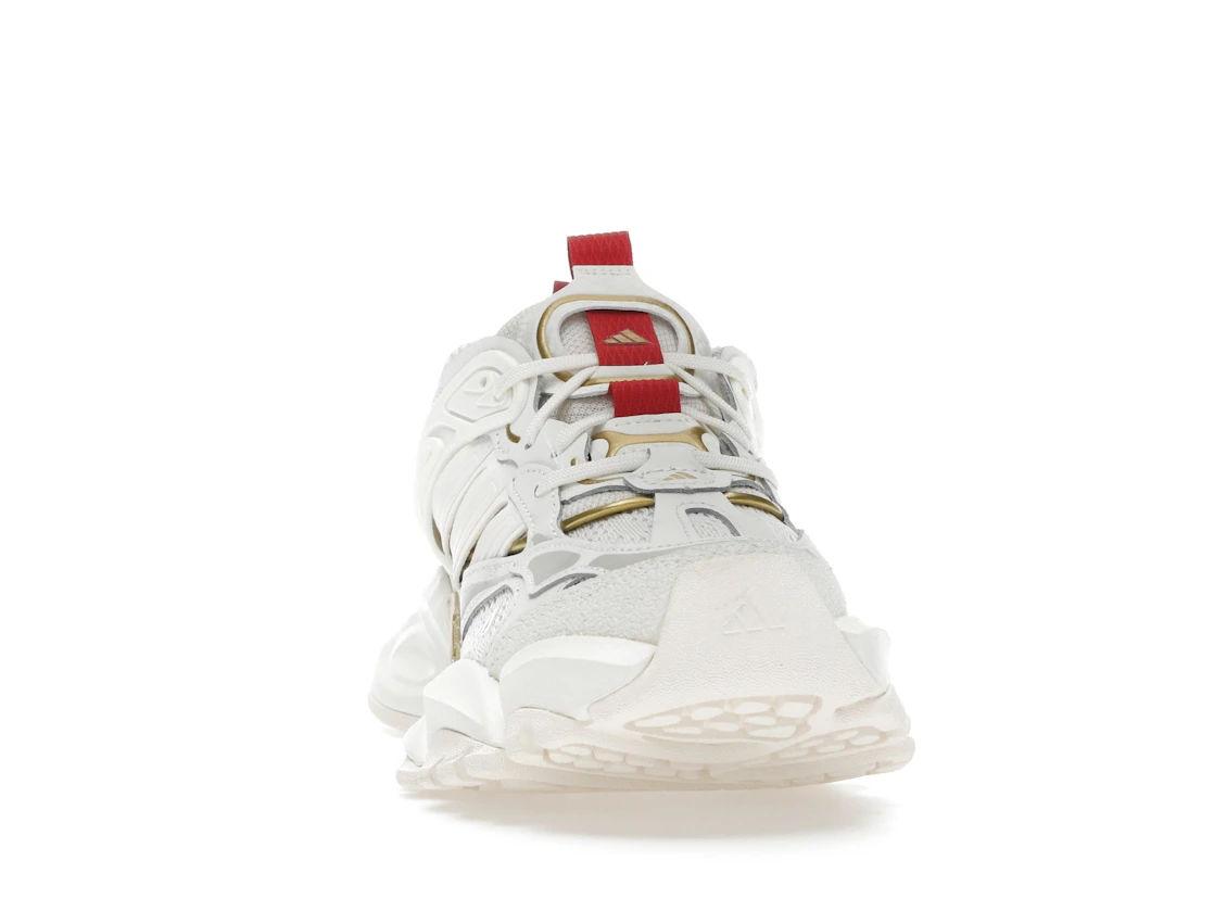 adidas XLG Runner Deluxe Off White Gold Metallic Red