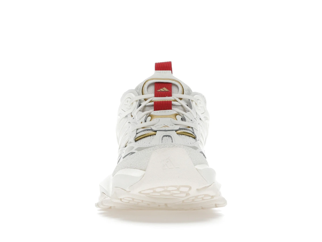 adidas XLG Runner Deluxe Off White Gold Metallic Red