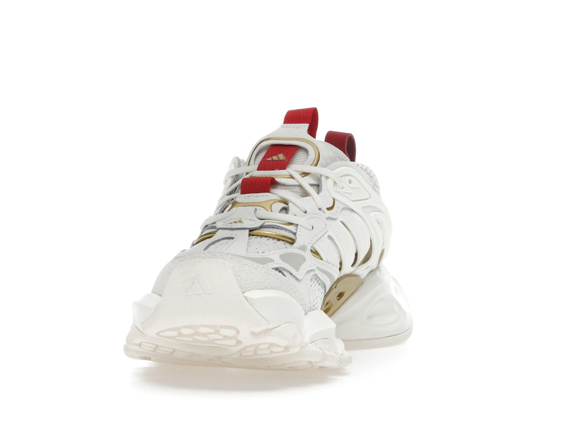 adidas XLG Runner Deluxe Off White Gold Metallic Red