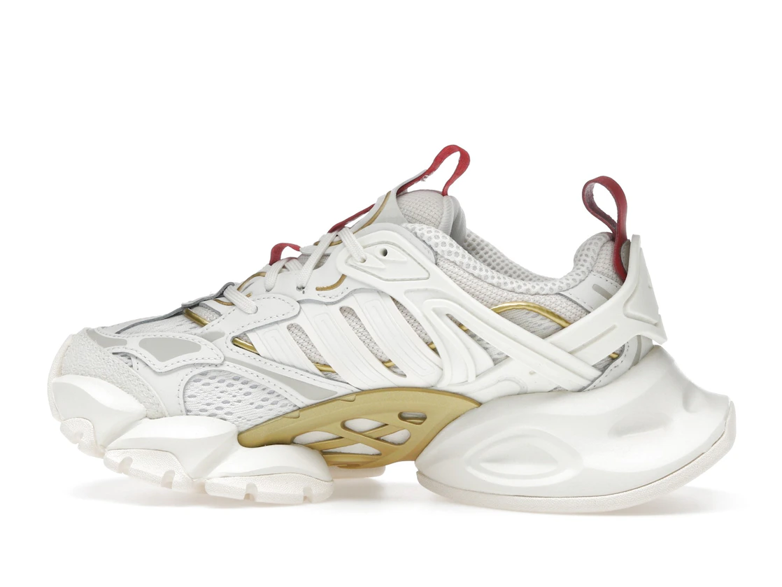 adidas XLG Runner Deluxe Off White Gold Metallic Red