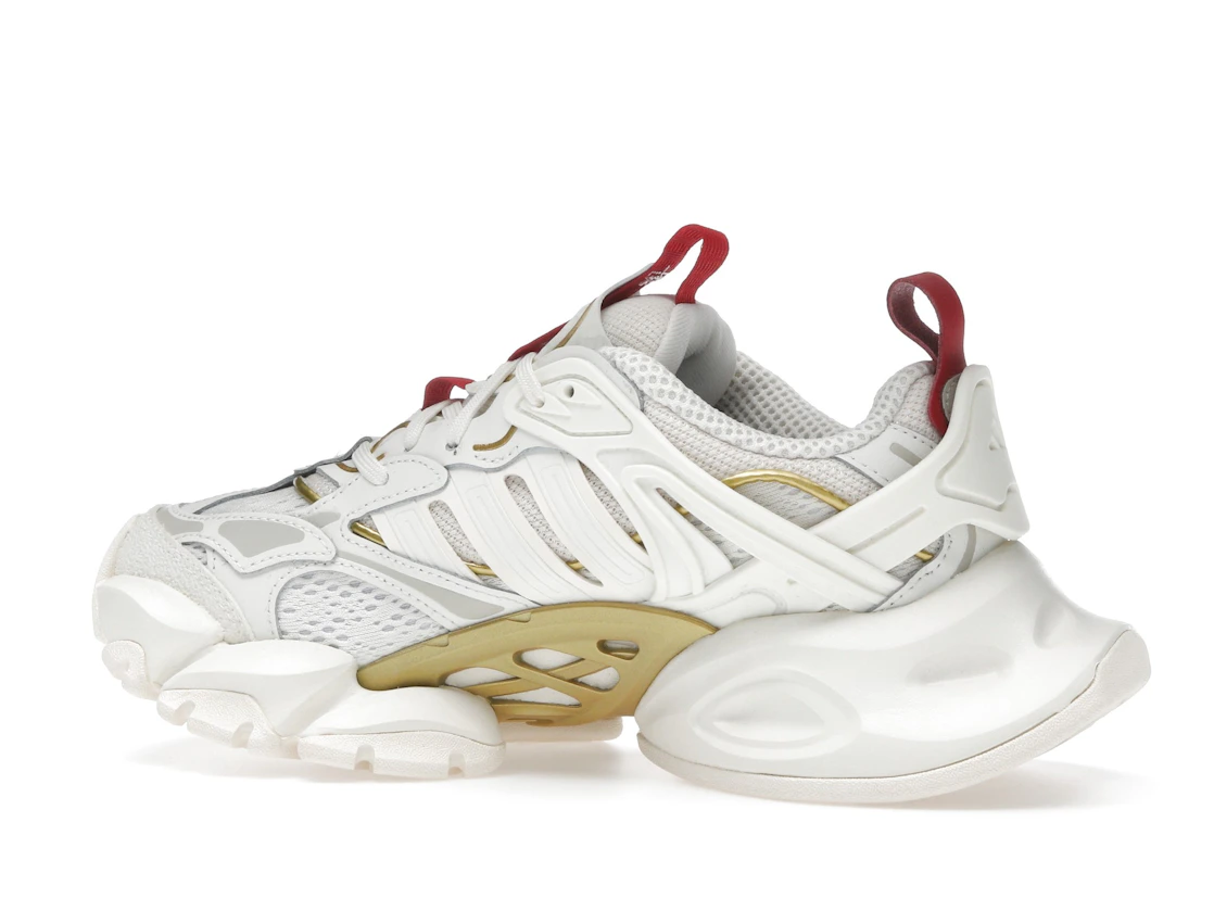 adidas XLG Runner Deluxe Off White Gold Metallic Red