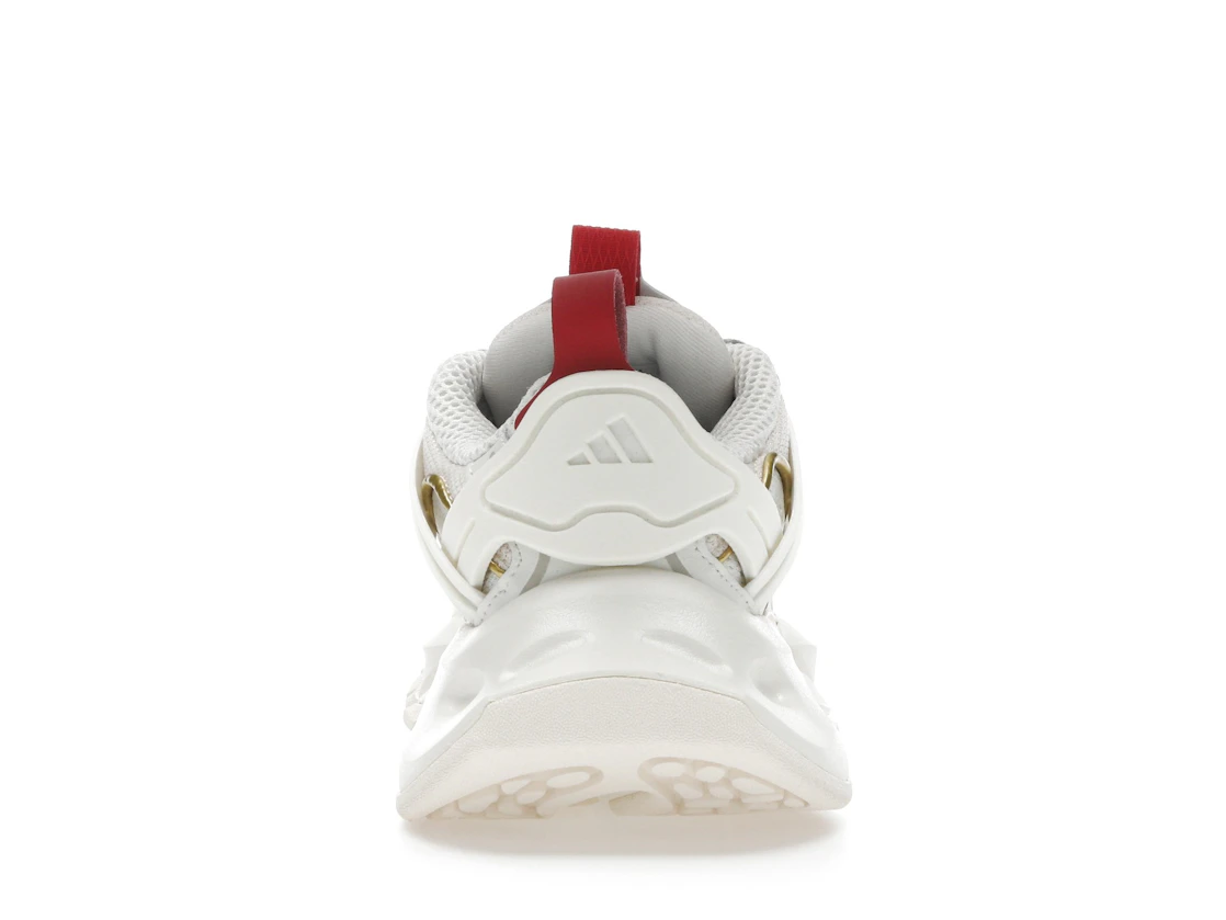 adidas XLG Runner Deluxe Off White Gold Metallic Red