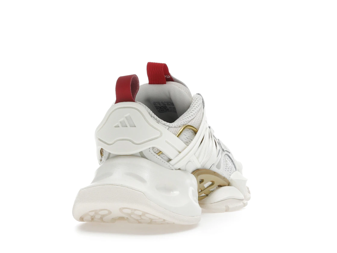 adidas XLG Runner Deluxe Off White Gold Metallic Red