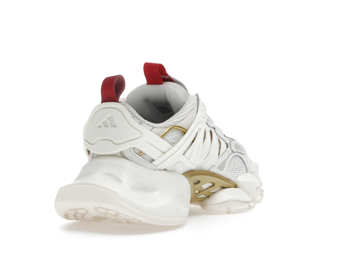 adidas XLG Runner Deluxe Off White Gold Metallic Red