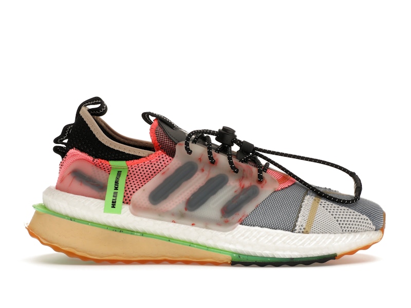 adidas X_PLRBOOST Helen Kirkum Aluminium Core Black Lucid Lime Men's -  ID8491 - US