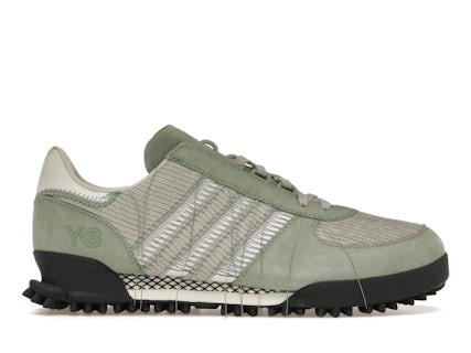 adidas Y-3 Marathon Trail Silver Green Light Brown Off White Men's