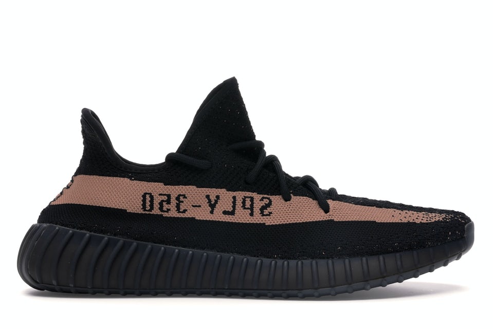 adidas Yeezy Boost 350 V2 Core Black Copper Men's - BY1605 - US
