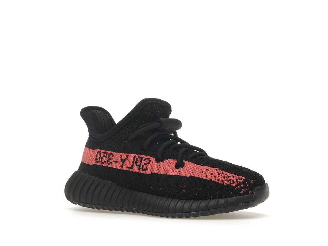 adidas Yeezy Boost 350 V2 Core Black Red (Infants)