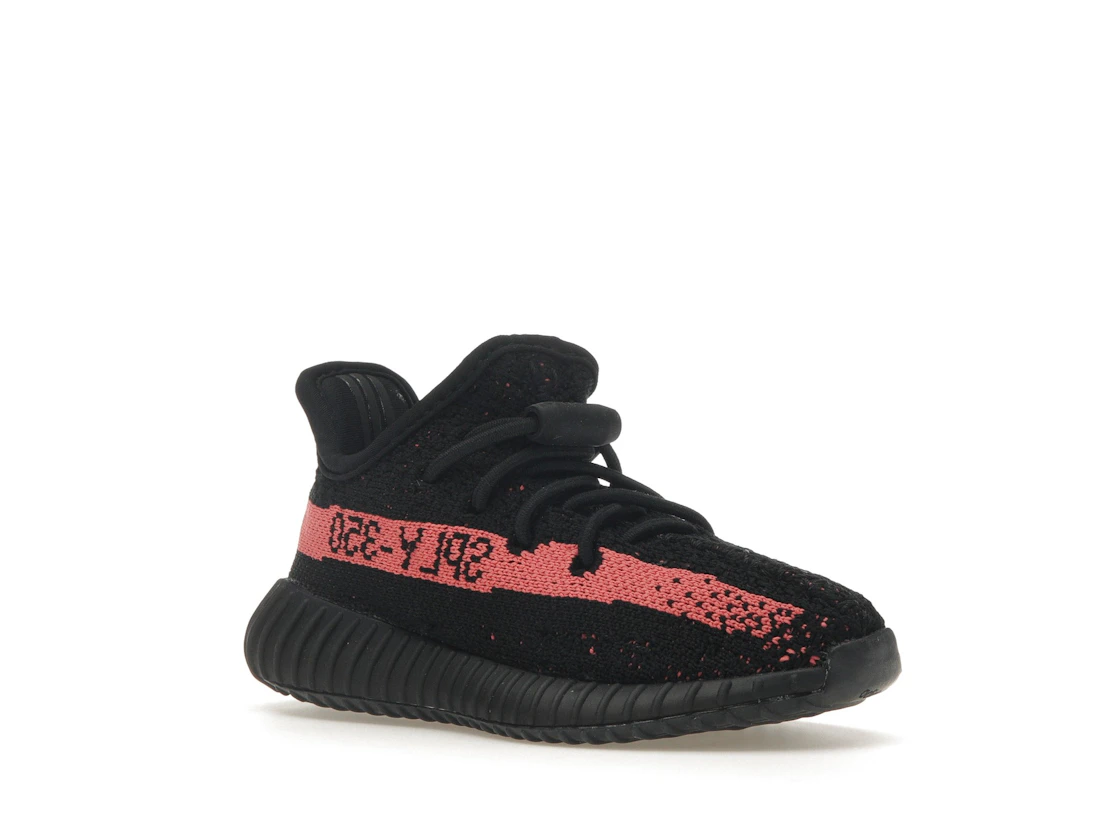 adidas Yeezy Boost 350 V2 Core Black Red (Infants)