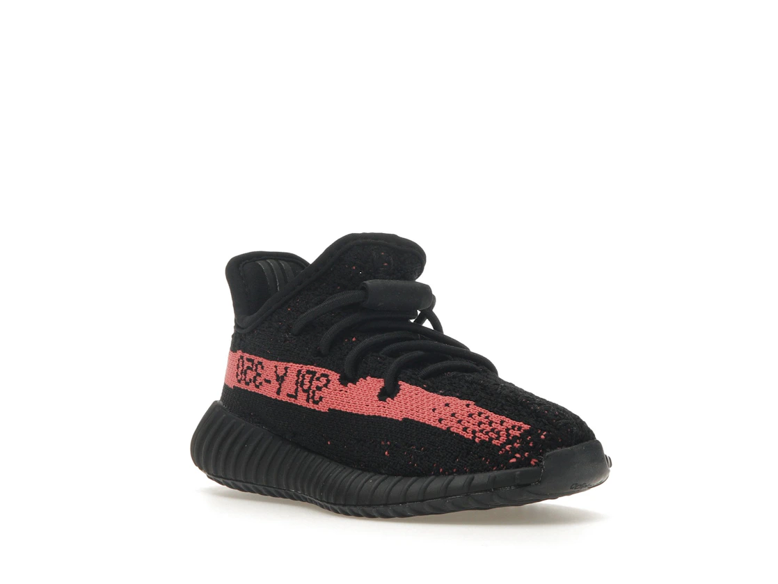 adidas Yeezy Boost 350 V2 Core Black Red (Infants)