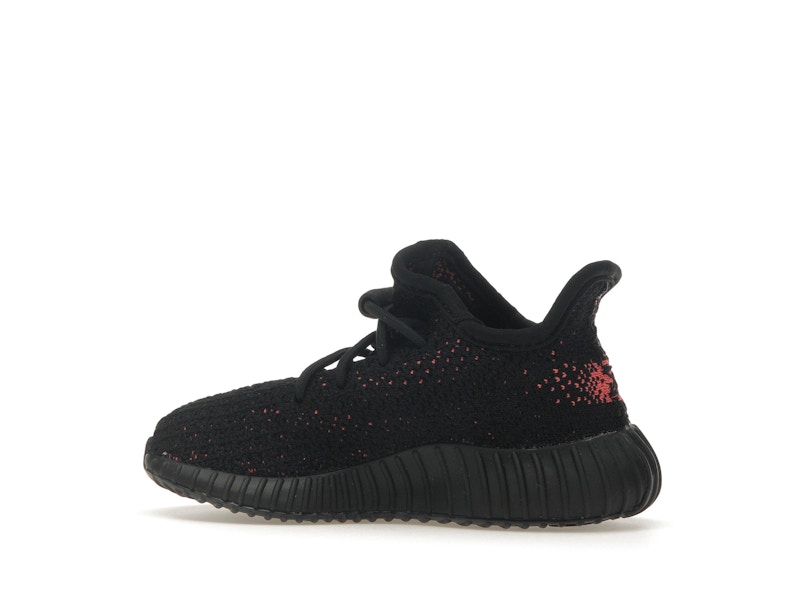 adidas Yeezy Boost 350 V2 Core Black Red (Infants)