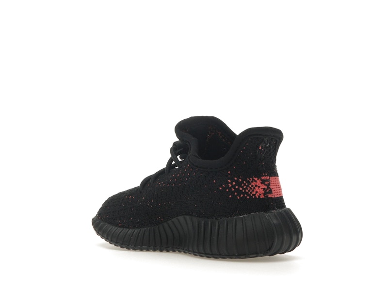 adidas Yeezy Boost 350 V2 Core Black Red (Infants)