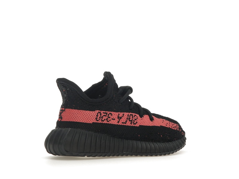 adidas Yeezy Boost 350 V2 Core Black Red (Infants)