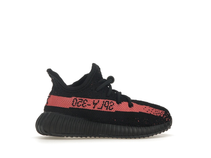 adidas Yeezy Boost 350 V2 Core Black Red (Infants)