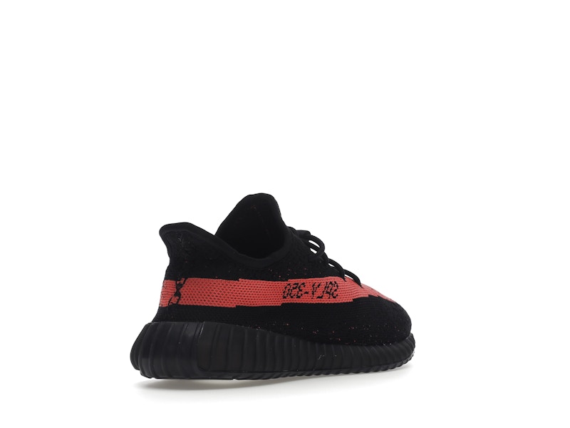 adidas Yeezy Boost 350 V2 Core Black Red (Kids)