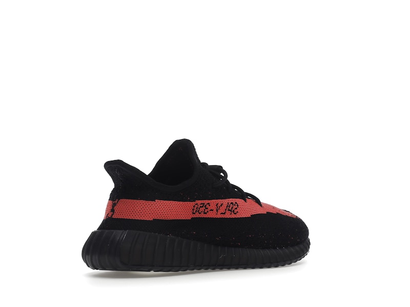 adidas Yeezy Boost 350 V2 Core Black Red (Kids)