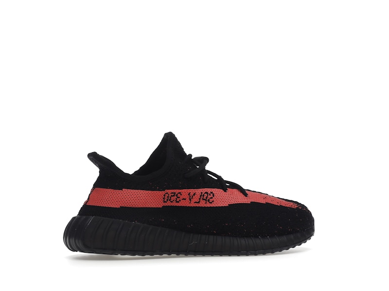 adidas Yeezy Boost 350 V2 Core Black Red (Kids)
