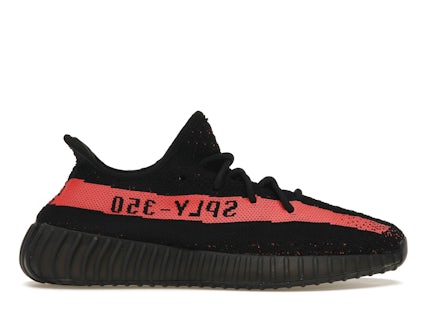 adidas Yeezy Boost 350 V2 Core en negro y rojo Hombre BY9612 MX