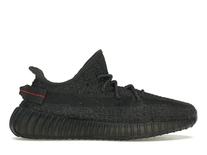 adidas Yeezy Boost 350 V2 Static Black (Reflective) Men's - FU9007 - US