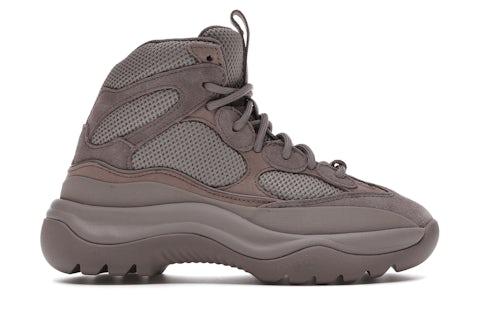 Womens Boots Yeezy Lace Up Boots Adidas Yeezy Desert Boot Cinder