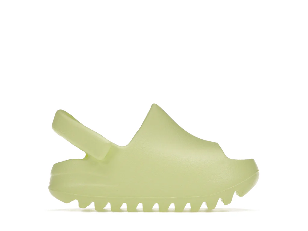 adidas Yeezy Slide Glow Green (2022 Restock) (Infants) 0