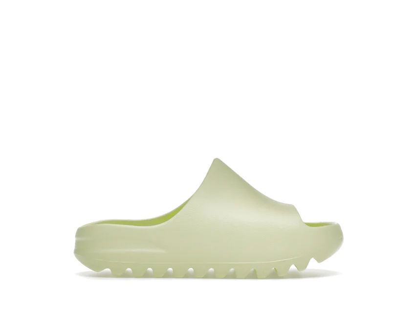 adidas Yeezy Slide Glow Green (2022 Restock) (Kids) 0