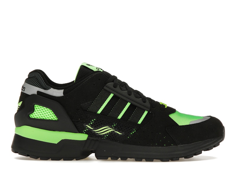 adidas ZX 10.000 C Core Black Solar Green Men s EG8964 US